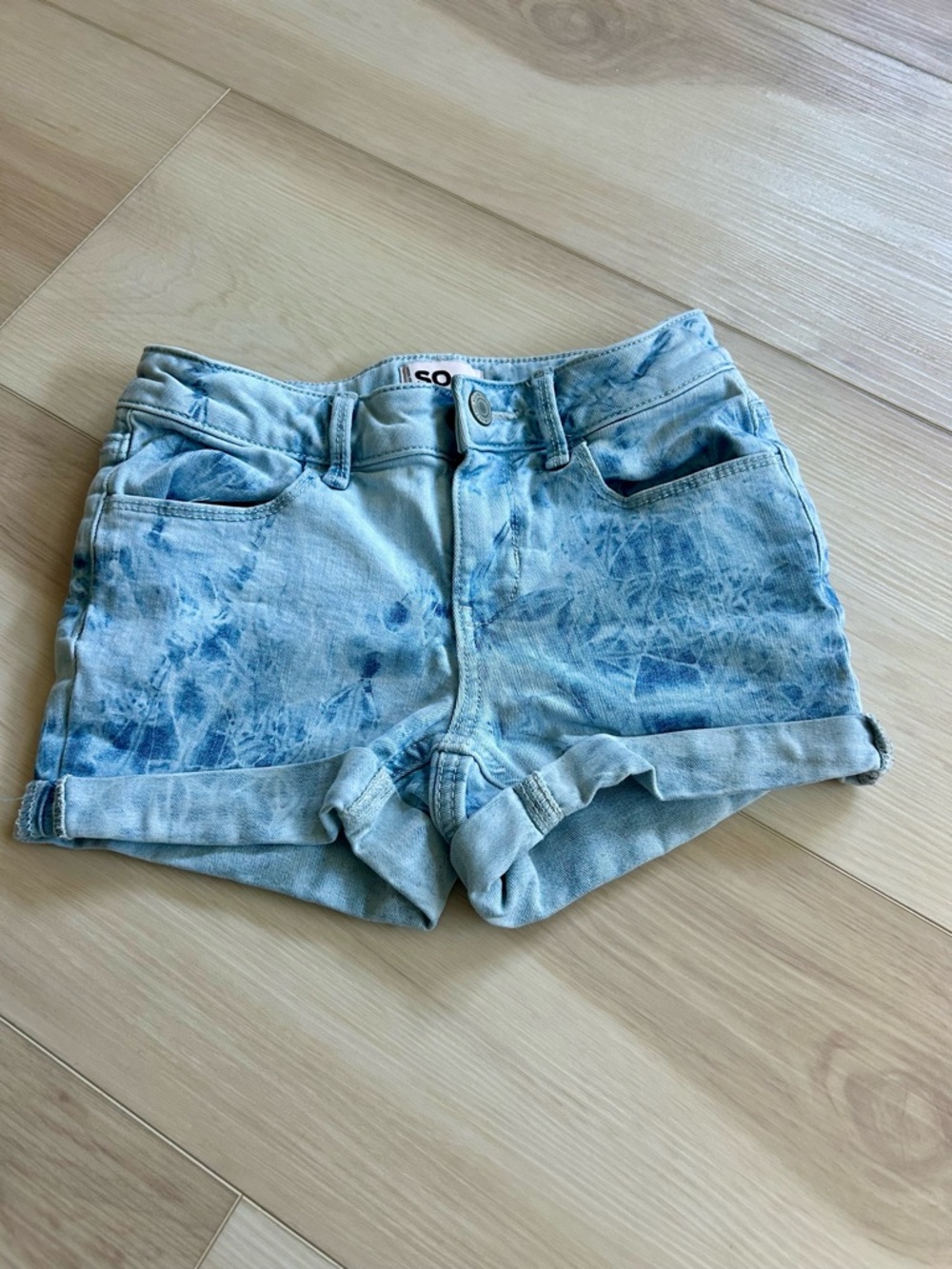 Girls denim shorts